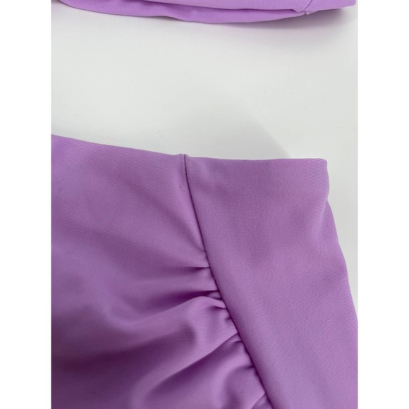 Hatch Zanzibar Maternity Bikini Sz S Lilac Purple High Waisted - Picture 7 of 7